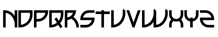 Kawaguchi Font UPPERCASE