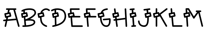 Kawaii Animal Font LOWERCASE