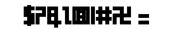KayKhosrow Black Font OTHER CHARS