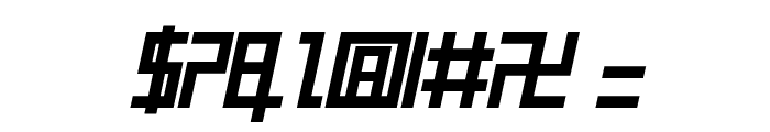KayKhosrow Bold Italic Font OTHER CHARS