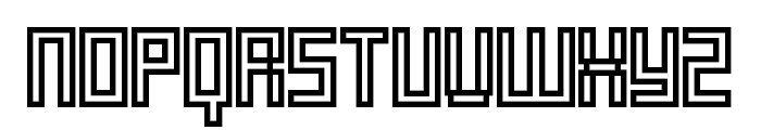 KayKhosrow Inline Font LOWERCASE