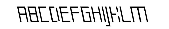 KayKhosrow Oblique Font UPPERCASE