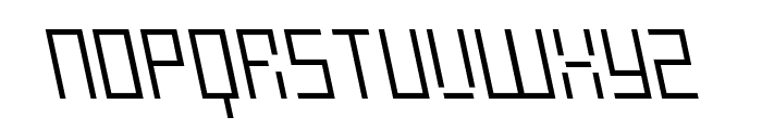 KayKhosrow Oblique Font LOWERCASE