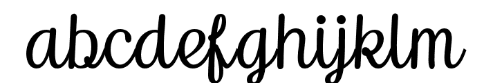 Kayane-Regular Font LOWERCASE