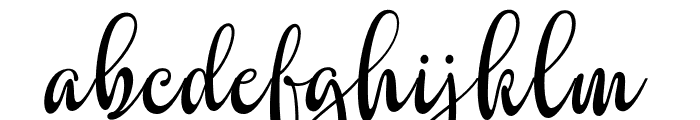 Kayleight Font LOWERCASE