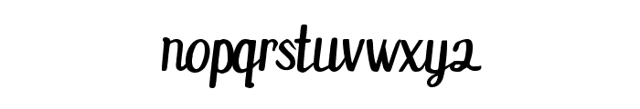 Kayzuha Regular Font LOWERCASE