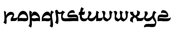 Kazimah-Regular Font LOWERCASE