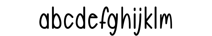 Kazimir Font LOWERCASE