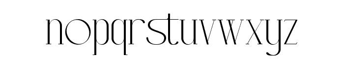 Keaston Font LOWERCASE