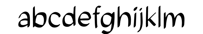 Keaton Regular Font LOWERCASE