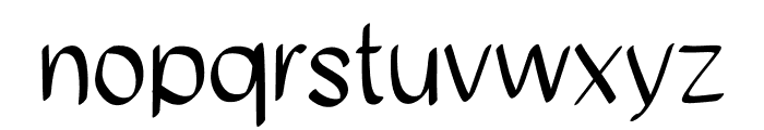 Keaton Regular Font LOWERCASE