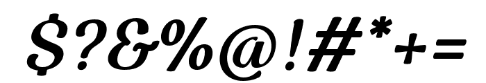 Kecap Italic Font OTHER CHARS