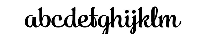 Kecap Regular Font LOWERCASE