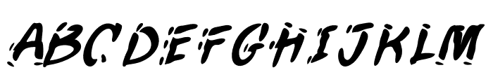 Kechelup Font LOWERCASE