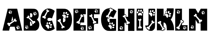 Keep A Dog Regular Font UPPERCASE