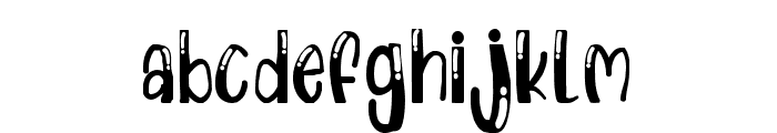  Keep Enjoying-Regular Font LOWERCASE