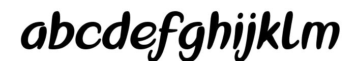 Keep Going On Italic Font LOWERCASE