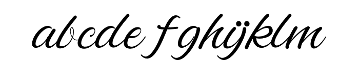 Keeyla Font LOWERCASE