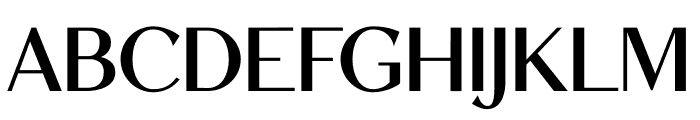 Kefhila Sans Font UPPERCASE