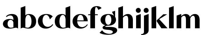 Kegina-Bold Font LOWERCASE