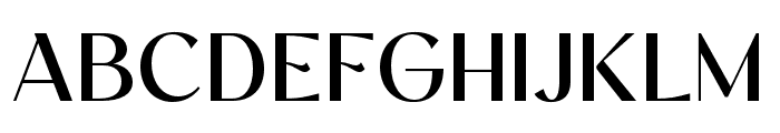 Kegina-Medium Font UPPERCASE