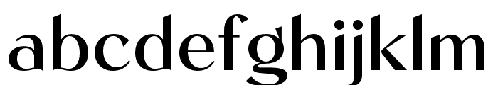 Kegina-Medium Font LOWERCASE