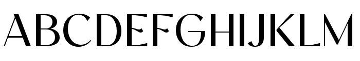 Kegina-Regular Font UPPERCASE