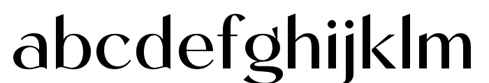 Kegina-Regular Font LOWERCASE