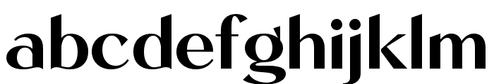 Kegina-SemiBold Font LOWERCASE