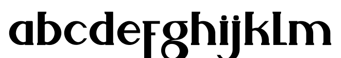 Kegisha Font LOWERCASE