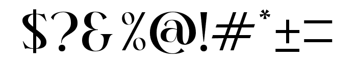 Keira Serif Regular Font OTHER CHARS
