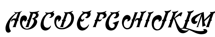 Kekfish-Regular Font UPPERCASE