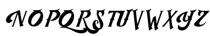 Kekfish-Regular Font UPPERCASE