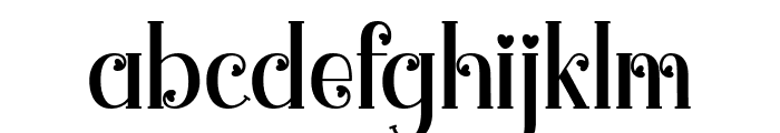 Kelitta Font LOWERCASE