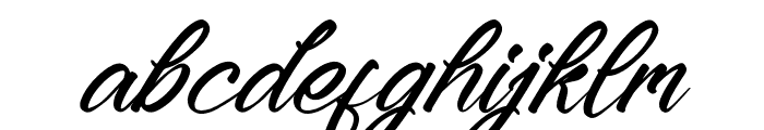 Kellanota Italic Font LOWERCASE