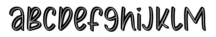 Kelly Shopie Font LOWERCASE