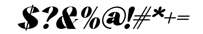 Kelphyn-Italic Font OTHER CHARS