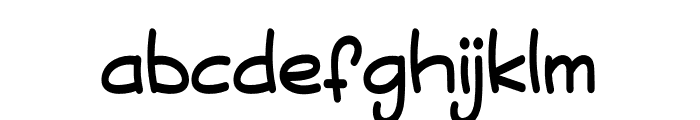 Kelubi Font LOWERCASE