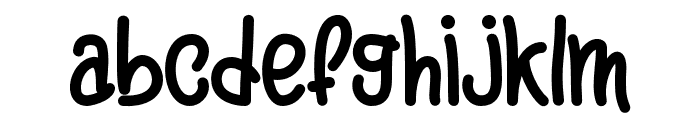 KenTunk-Regular Font LOWERCASE