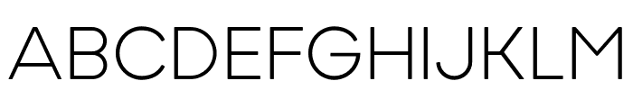 Kenala Light Font UPPERCASE