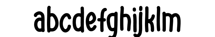 Kenalpot Font LOWERCASE