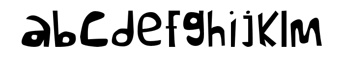 Kendrew Font LOWERCASE