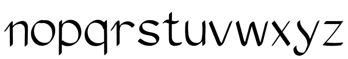 Kenelm Font LOWERCASE