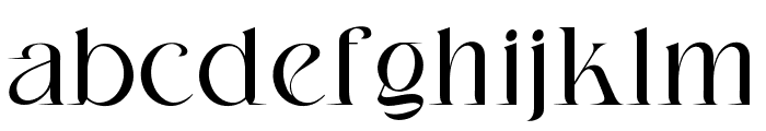 Keneth-Regular Font LOWERCASE