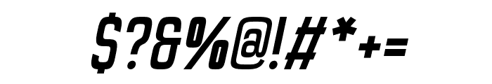 Kenga Kaya Italic Font OTHER CHARS