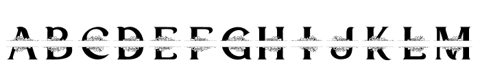 Kenvania Monogram Font LOWERCASE