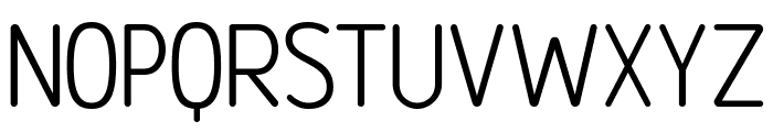 Kenzoestic Rounded Thin Font LOWERCASE