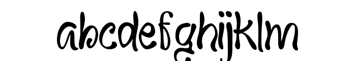 Keong-Regular Font LOWERCASE