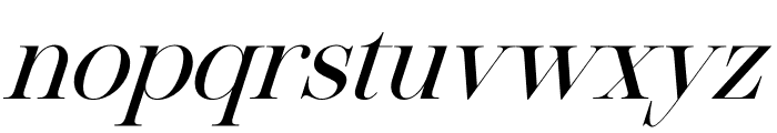 Kerad Serif Italic Font LOWERCASE