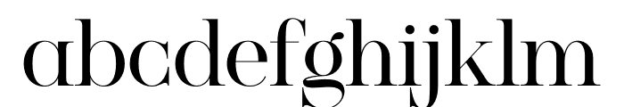 Kerad Serif Font LOWERCASE